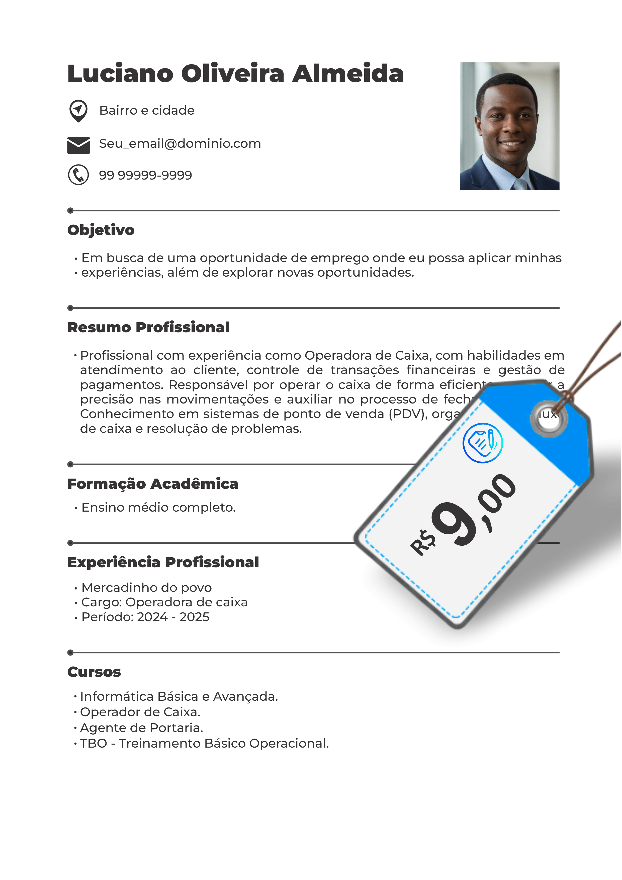 Modelo de currículo 10