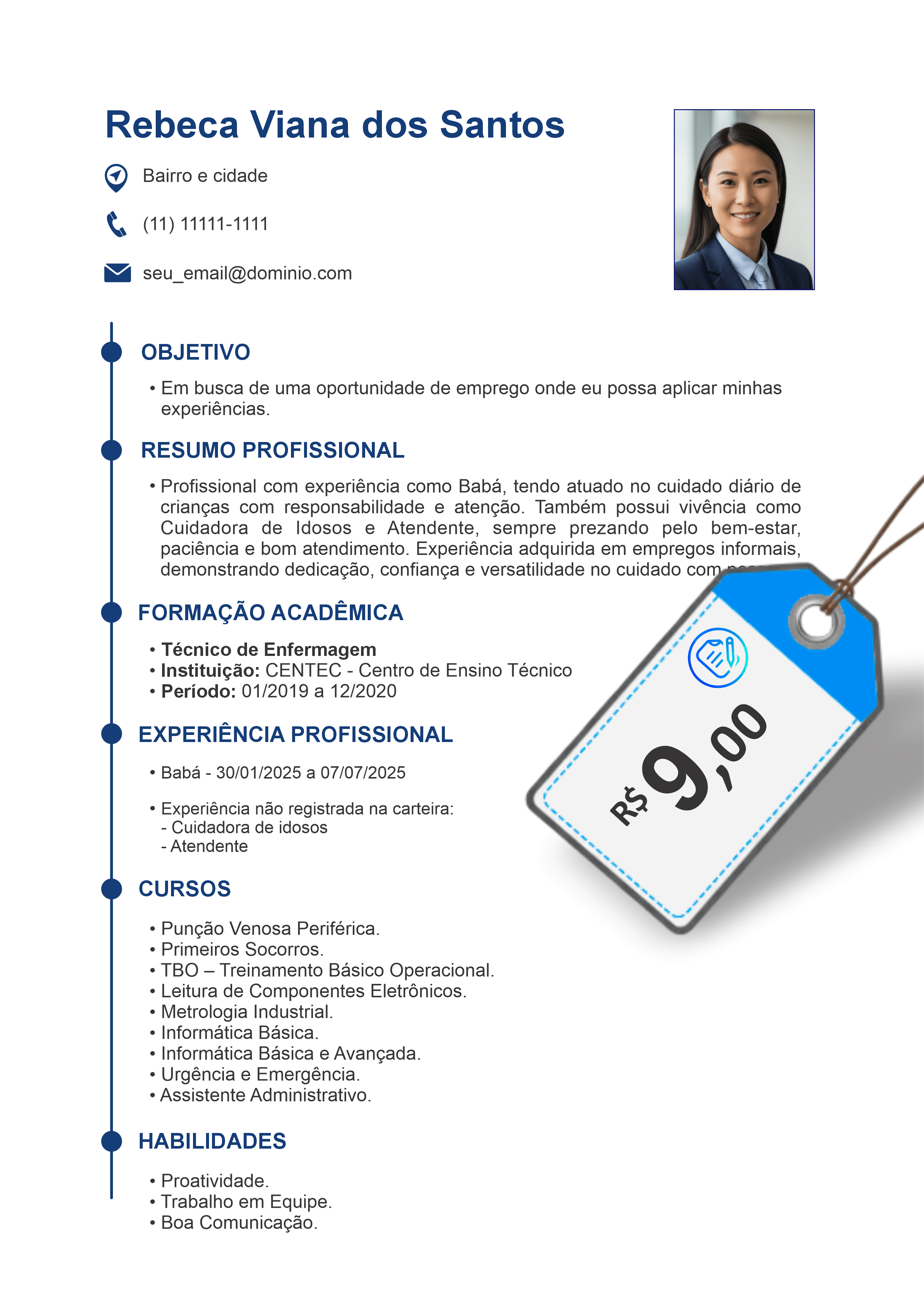 Modelo de currículo 11