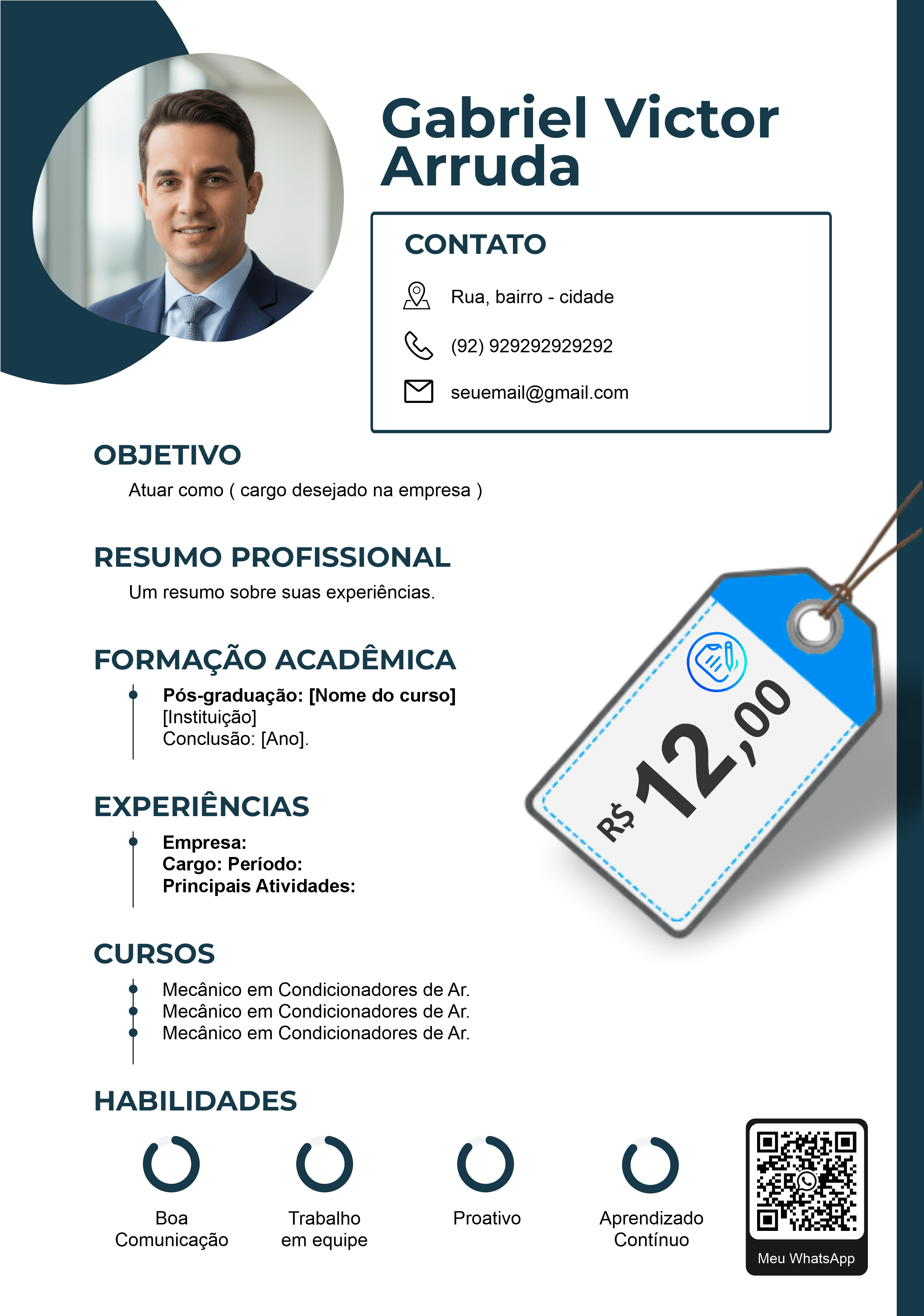 Modelo de currículo 13